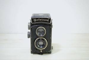 Rolleicord ローライ コード　二眼レフ カメラ　レンズ：Carl Zeiss Jena Trioter 1:4.5 f=7.5㎝　現状品／検索用 アンティーク【11013】