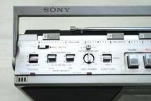 SONY ソニー ステレオ ラジカセ CFS-10 　AM/FM→OK　テープ→NG／検索用 時代物 当時物 アンティーク レトロ【11107】_画像5