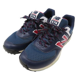 NEW BALANCE GOLF ニューバランスゴルフ UGS574NT 574 スパイクレスシューズ ネイビー系 27.5cm [240101055069] ゴルフウェア メンズ