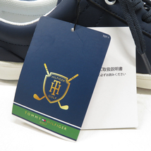 【新品TOMMY HILFIGER GOLF トミー ヒルフィガーゴルフ スパイクレスゴルフシューズ ネイビー系 26 [240101056453] ゴルフウェア メンズ_画像8