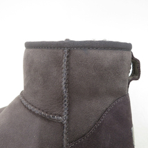 UGG australia アグ オーストラリア 1016222 ムートンブーツ W CLASSIC MINI 2 グレー系 24cm [240001936673] レディース_画像8