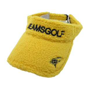 BEAMS GOLF ビームスゴルフ サンバイザー ボア イエロー系 54-56cm [240001886759] ゴルフウェア