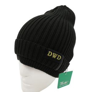 【新品】DANCE WITH DRAGON ダンスウィズドラゴン ニット帽 ブラック系 99(F) [240001890001] ゴルフウェア