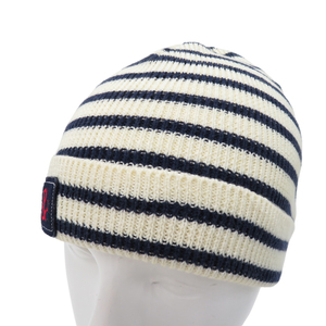 ROUGH&SWELL ラフアンドスウェル ニット帽 ビーニー ボーダー柄 ホワイト系 [240001919980] ゴルフウェア