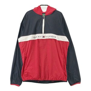 【1円】TOMMY HILFIGER GOLF トミー ヒルフィガーゴルフ ハーフジップ パーカー M [240001974792]