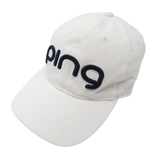 PING ピン キャップ ホワイト系 ONE SIZE [240101075807] ゴルフウェア
