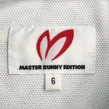 MASTER BUNNY EDITION マスターバニーエディション 半袖ポロシャツ 総柄 グリーン系 6 [240101058558] ゴルフウェア メンズ_画像5