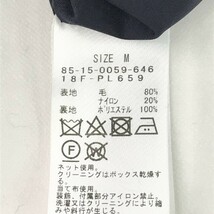 【1円】BEAMS GOLF ビームスゴルフ フルジップ 中綿ジャケット ネイビー系 M [240001865475]_画像6