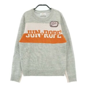 【1円】JUN&ROPE ジュン アンド ロペ ニット セーター グレー系 M [240001956011]