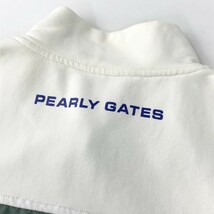 【1円】PEARLY GATES パーリーゲイツ ジップベスト カーキ系 1 [240101033919]_画像5