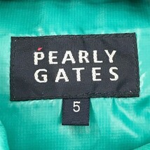 【1円】PEARLY GATES パーリーゲイツ 2way ダウンジャケット グリーン系 5 [240101044711]_画像5