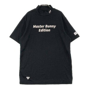 MASTER BUNNY EDITION マスターバニーエディション 2022年モデル ハイネック 半袖Tシャツ ブラック系 5 [240101072292] ゴルフウェア