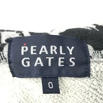 【1円】PEARLY GATES パーリーゲイツ ×スポンジボブ スウェットジップパーカー 総柄 0 [240001978163]_画像6