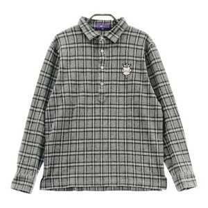 BEAMS GOLF ビームスゴルフ 長袖ポロシャツ グレー系 L [240101072944] ゴルフウェア メンズ