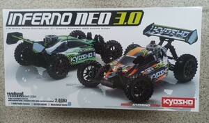 京商 1/8 ブラシレスパワード 4WD レーシングバギー インファーノ NEO 3.0 VE(未開封品)