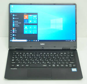 ★ 良品 フルHD NEC VKT13H-4 第8世代 Core i5-8200Y/ メモリ8GB/ SSD:256GB / Wlan/ カメラ/ Windows11.