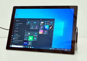 超高解像度2736 x 1824 Surface Pro 5 Corei5-7300U 2.4GHz/ メモリ8GB/ SSD 256GB/ 無線/ カメラ【BIOS確認可能 ジャンク品】