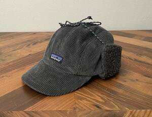 【美品】 patagonia コーデュロイ イヤーフラップ キャップ M パタゴニア