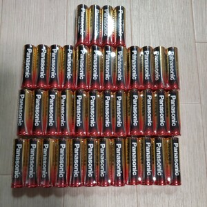 Panasonic アルカリ乾電池単３数量40本