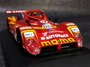 ミニチャンプス 1/43 フェラーリ 333SP モレッティレーシング 1997年 ル・マン24時間 6位入賞車