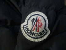 モンクレール MONCLER 　14AW FLAMME ダウン　コート 黒　0 国内正規品_画像3