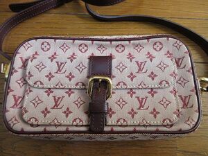 ルイヴィトン 　LOUIS VUITTON　モノグラム　ミニ　ジュリエット　ショルダー　バッグ 本物　美品