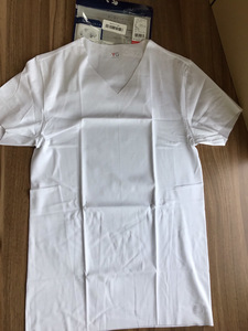グンゼ インナーシャツ YG CUT OFFシリーズ VネックTシャツ YV1515 メンズ NEWホワイト 日本L