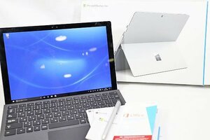 【質Banana】Microsoft/マイクロソフト CR3-00014 Surface Pro 4 Core i5-3600U 8GB/256GB/office/Win 10 タイプカバー付 現品限り♪