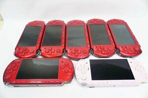 【質Banana】ジャンク品!!! SONY/ソニー ポータブルゲーム機 PSP3000 PSP-3000 7台セット まとめ売り 部品取りに♪.。.:*・゜④