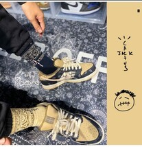 Travis Scott　ソックス　コラボスニーカー　イメージ　2足組 メンズ スニーカー 靴 ウォーキングシューズ トラヴィススコット_画像4