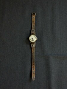 ジャンク SEIKO セイコー 腕時計 革製ベルト 旧日本軍？ 詳細不明