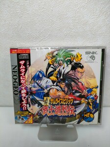 ネオジオCD【真説サムライスピリッツ 武士道烈伝】『未開封』(NEOGEO SNK ソフト) 侍魂 サムスピ