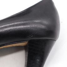 コールハーン パンプス NIKE AIR レザー スクエアトゥ ブランド シューズ フォーマル 靴 黒 レディース 6サイズ ブラック COLE HAAN_画像7