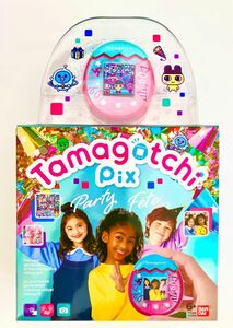 たまごっち ピクス パーティ カンフェティ ピンク Tamagotchi pix party confetti 海外版 英語版