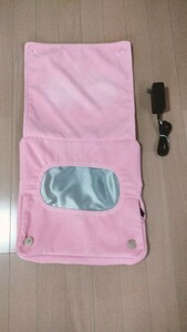 送料無料★即決１０００円★ATEX アテックス　ルルド専用　マッサージクッションカバー＆アダプター中古used作動確認済みクーポン利用