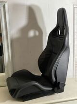 RECARO スピードスター　ブラックレザー　レカロ　セミバケットシート　RH 右　Lotus Evora純正_画像10