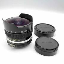  ニコン Ai-S Fisheye-Nikkor 16mm F2.8 Nikon MF一眼用交換レンズ 魚眼レンズ 部品欠損 動作未確認 ジャンク品_画像1