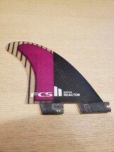 FCS2 REACTOR トライフィン　クワッドリア　ミディアム　現状品_画像7