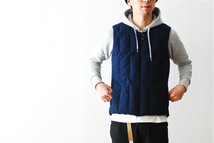 【未使用品・定価34,560円】snow peak (スノーピーク)　Conceal Down Vest（ネイビー色・サイズS）_画像2