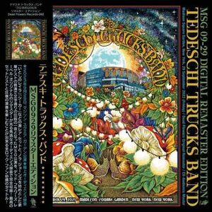 ★☆Tedeschi Trucks Band(2CDR+BDR)「MSG 09-29 Digital Remaster Edition Limited Set」9/29マディソン・スクエア・ガーデン
