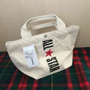 コンバース トートバッグ バッグ CONVERSE　ALL STAR CANVAS MINI TOTE ホワイト