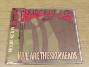 c1 RAISEAFLAG JAPAN WE ARE THE SKINHEADS レイズアフラッグ ファーストアルバム 送料185円