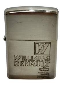 現状品 着火未確認 ZIPPO ジッポー WILLIAMS RENAULT ウィリアムズ ルノー F1 刻印アリ 1991年製 [TK23-1106-1]