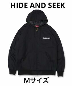 HIDE AND SEEK Duck Zip Hooded Jacket ハイドアンドシーク ダックジップフーデッドジャケット M