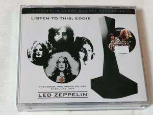 LED ZEPPELIN / LISTEN TO THIS, EDDIE (3CD) Graf 1st Version