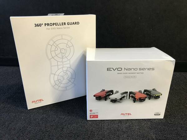 【Autel Roboticsドローン】国内正規品 EVO Nano＋ Premium Bundle＆プロペラガードセット（実技練習最適ATTIモード搭載/リモートID内蔵）