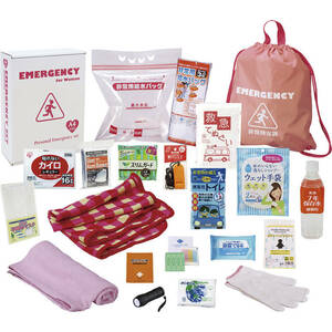  free shipping * for women disaster prevention 20 point set LD-50