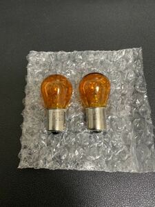S25 2 шт. комплект orange янтарь 12V 21W клапан(лампа) галоген 