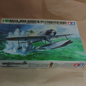 タミヤ 1/48 日本海軍　二式水上戦闘機 NAKAJIMA A6M2-N 小鹿 TAMIYA 当時物　