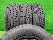 ヨコハマ YOKOHAMA スタッドレスタイヤ 4本セット ICE GUARD IG60 175/65R14 2022年 8分山_画像1